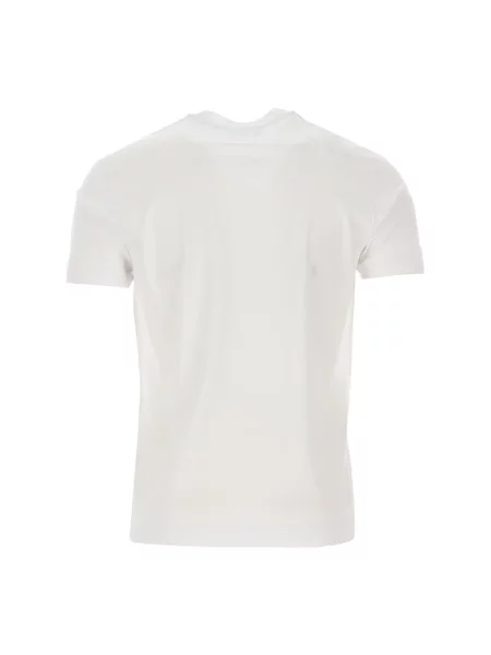 Koszulka Emporio Armani z logo biała