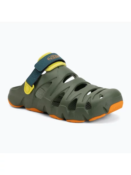 Gyerek szandál KEEN Hyperflt green/orange peel. Méret: 35 EU zöld