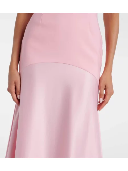 Rochie Solace London din satin roz