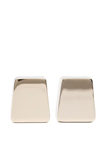 Cercei Tom Ford cu imprimeu geometric auriu