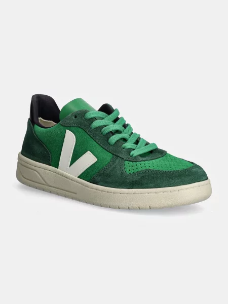 Veja sneakers din piele verde