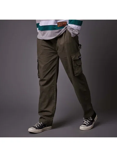 Pantaloni cargo Dolly Noire verde