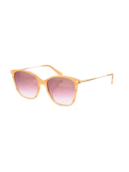 Okulary przeciwsłoneczne Longchamp brązowe