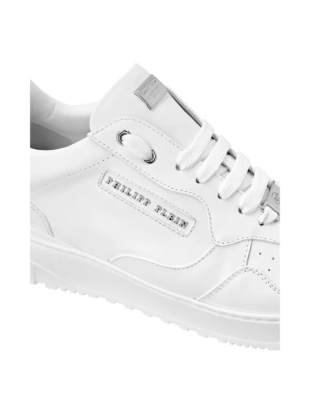 Sneakersy Philipp Plein skórzane białe