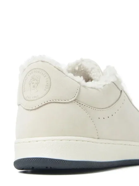 Sneakerși Peserico cu șireturi din dantelă