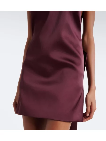 Rochie Self-portrait cu funde din satin