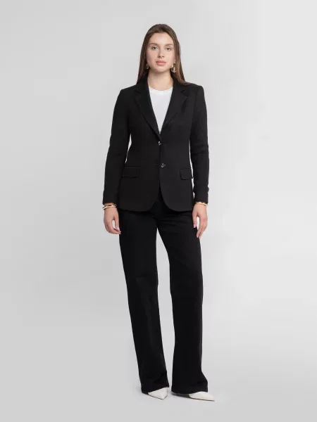 Жакет Arber вовна/поліестер чорний