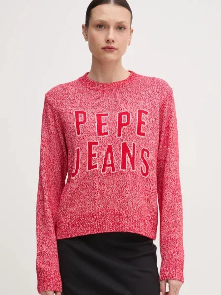 Πουλόβερ Pepe Jeans PANDORA κόκκινο
