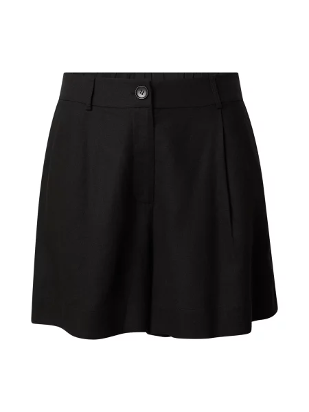 CITA MAASS Hlače z naborki Suki' črna