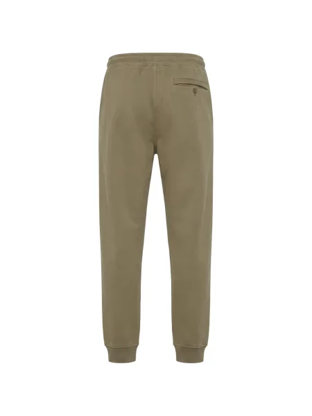 Pantaloni Stone Island cu strasuri alergare verde
