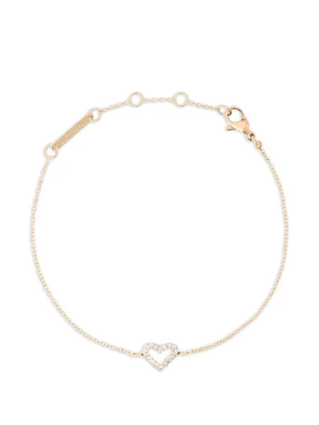 Гривна Daniel Wellington със сърца розово