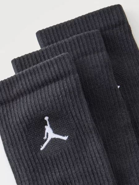 Jordan Športové ponožky ED ELVD čierna biela