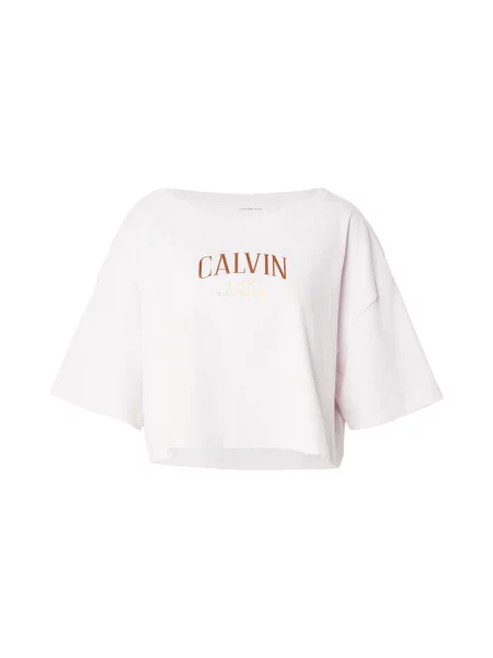 Calvin Klein Jeans Tricou bronz / rosé
