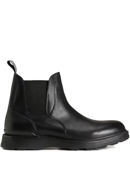 Botine Woolrich din piele negru