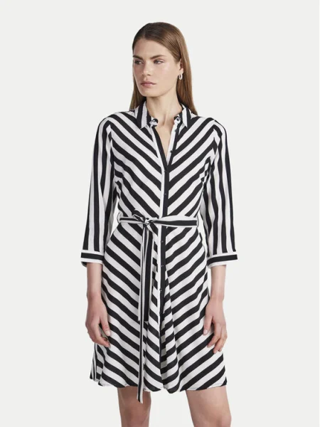 YAS Rochie tip cămașă Savanna negru