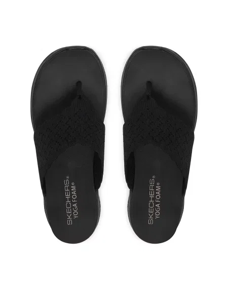 SKECHERS Flip-flops negru