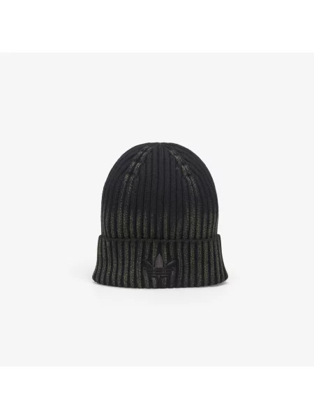 Adidas Beanie Washed Black/ Olive Strata OSFM černý