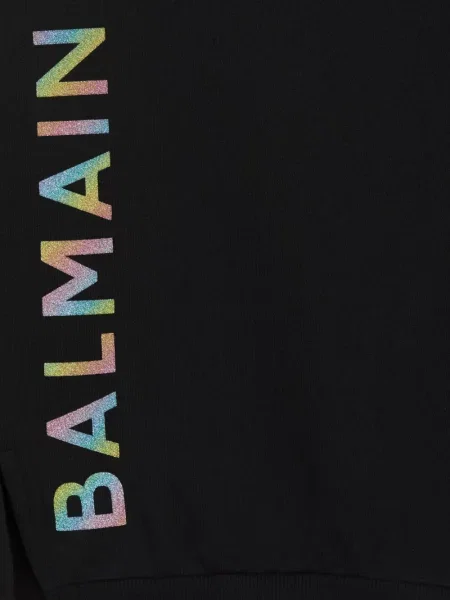 Bluza dziecięca Balmain czarna