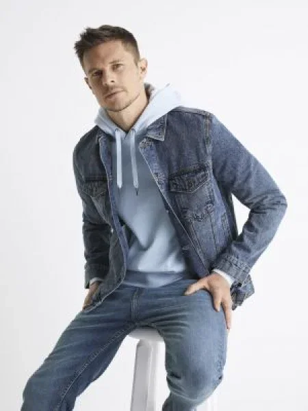 Дънково яке Celio синьо