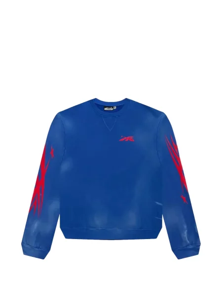 Hanorac crewneck Hellstar albastru