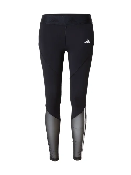 ADIDAS PERFORMANCE Športne hlače Hyperglam črna bela