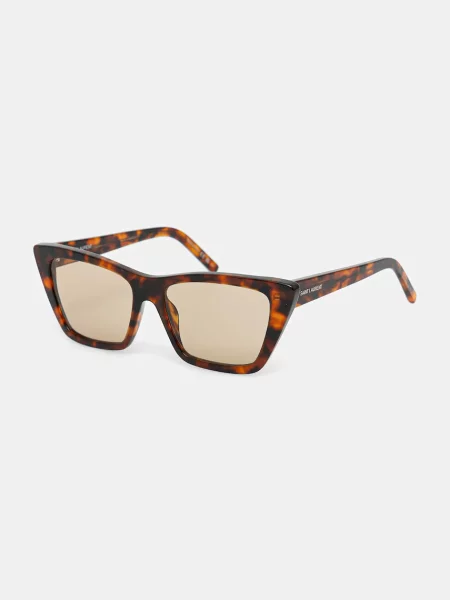 Saint Laurent ochelari de soare maro