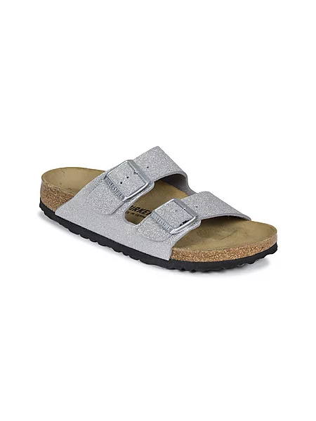 Natikači Birkenstock srebrna