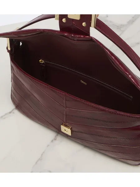 Geantă tip baghetă Fendi din piele