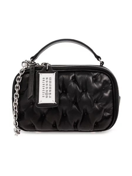 Torebka crossbody Maison Margiela skórzana czarna