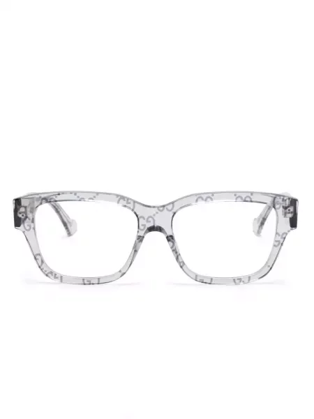 Ochelari de soare Gucci Eyewear cu autograf gri