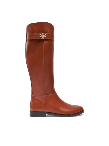Kozaki Tory Burch brązowe