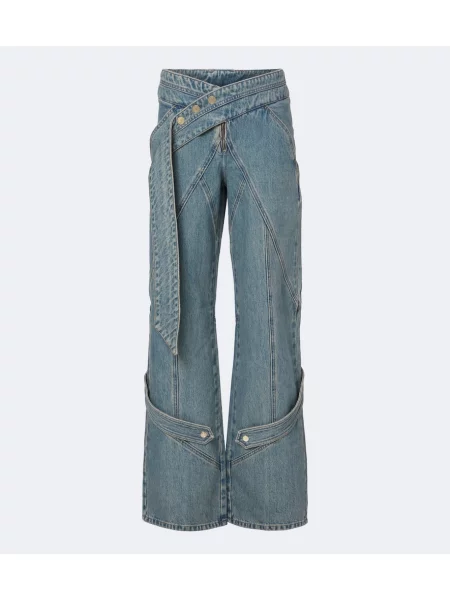 Blugi cu picior larg Blumarine albastru