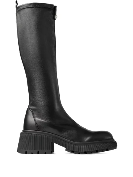 Botine Jimmy Choo cu platformă negru