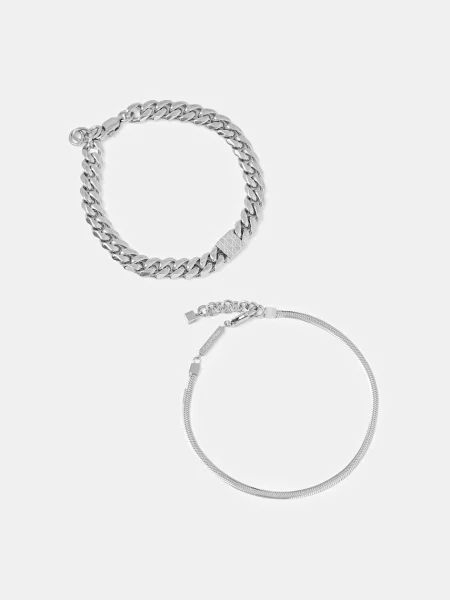 Calvin Klein zapestnica iz plemenitega jekla paket 2 kosov