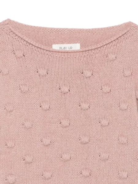 Sweter dziecięcy Play Up różowy