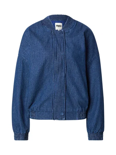 FRNCH PARIS Prehodna jakna temno modra bela