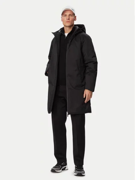 Emporio Armani Átmeneti kabát fekete