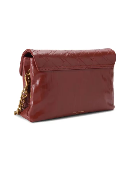 Kurt Geiger London torebka crossbody skórzana CELIA brązowa