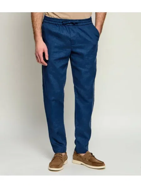 Tommy Hilfiger pantaloni pentru bărbați cu amestec de in