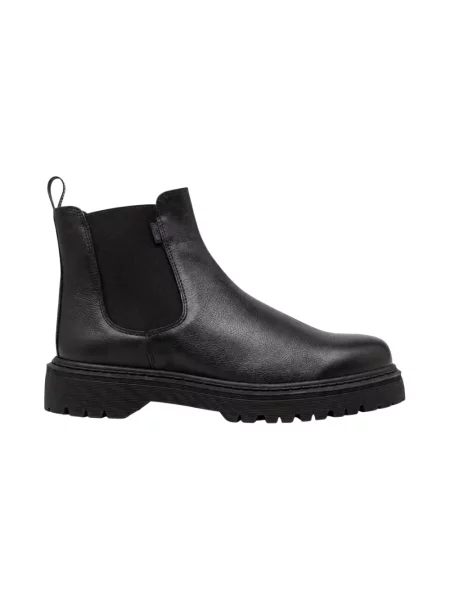 Botki Colmar skórzane czarne