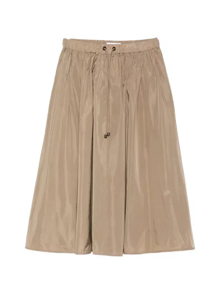 Șnur de strângere fustă midi Max Mara până la genunchi