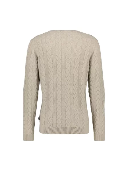 Sweter Joop! wełniany brązowy