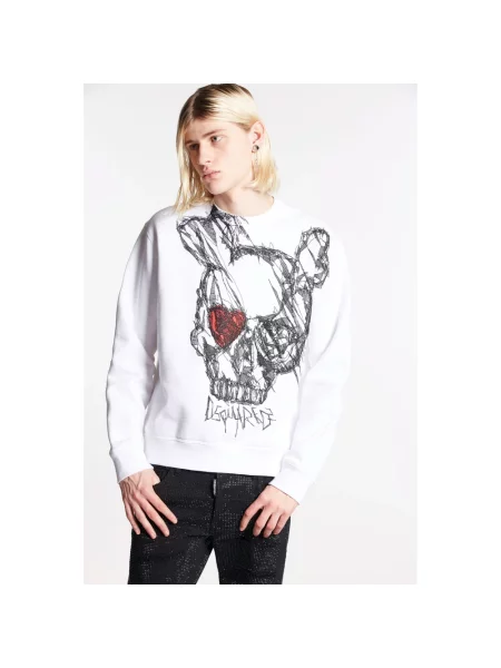 Bluza Dsquared2 biała