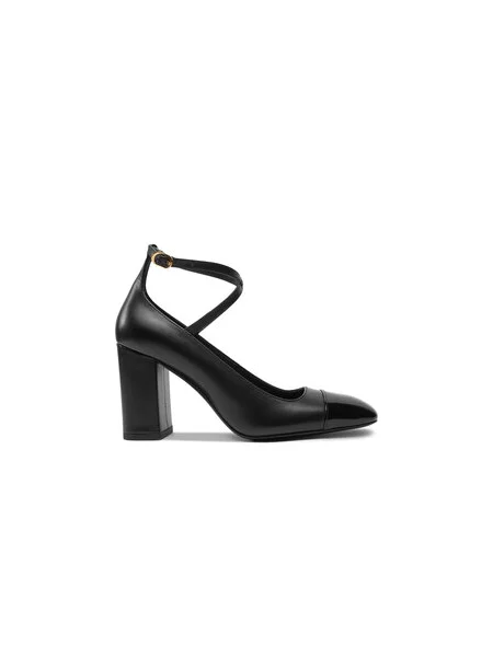 Stuart Weitzman Lodičky Eden Strap 85 černá