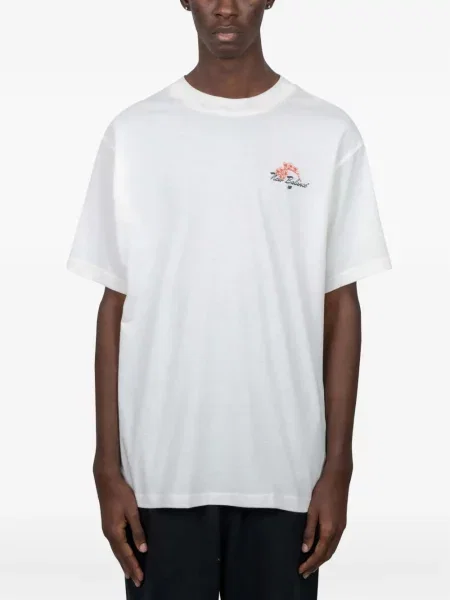 Tricou New Balance cu imagine alb