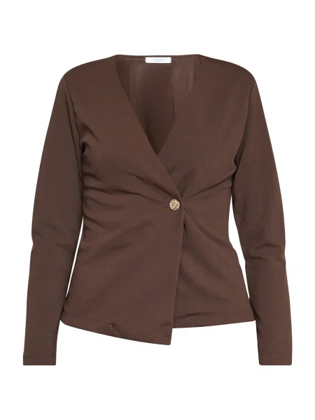 SISTERS POINT Bluza GEVELA čokolada