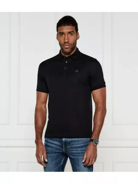BOSS BLACK Polo C-Parris 26 | mercerizat negru