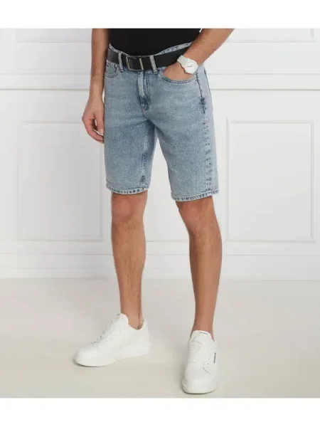 Calvin Klein Jeans Pantaloni scurți de blugi albastru