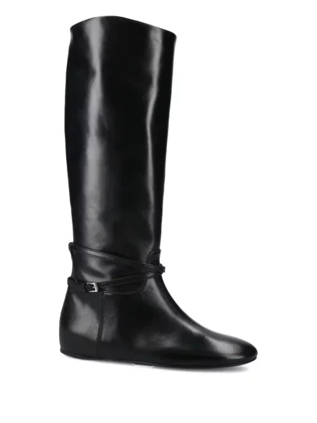 Botine Premiata cu cataramă negru