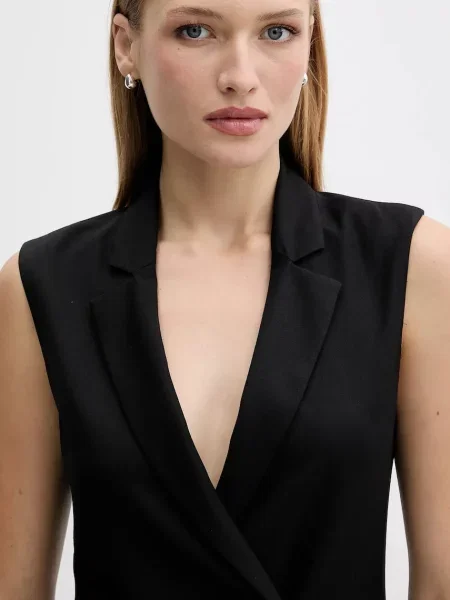 Платье мини Armani Exchange черное